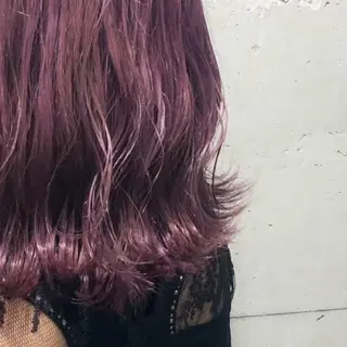 ミディアム カラー ヘアアレンジ 🐩推し活🐩 FUTABA🍒のヘアスタイル