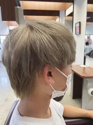 カラー 千上 結希奈のヘアスタイル