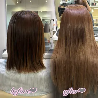 ロング カラー 新宿/透明感カラー /韓国ヘアKANA♡のヘアスタイル