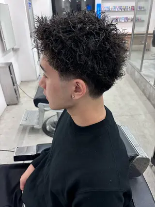 パーマ メンズ 土岐 仁/メンズ専門 パーマ特化美容師🔥のヘアスタイル