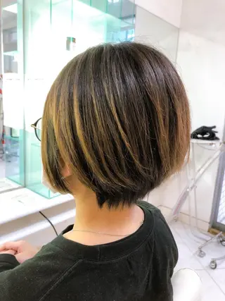 ショート 保住 亮太のヘアスタイル