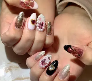 ネイル Lino+ ネイル&よもぎ蒸しのネイルデザイン