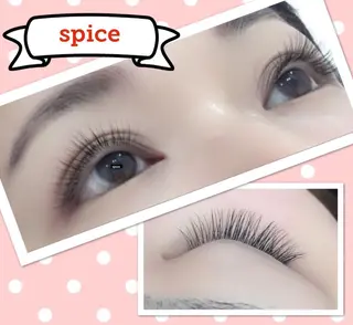 マツエク・マツパ Spice福田 遥菜のマツエク・マツパデザイン