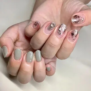 ロング ネイル マツエク・マツパ 福田 加奈のネイルデザイン