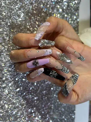 ロング Ogasawara Tokikaのネイルデザイン