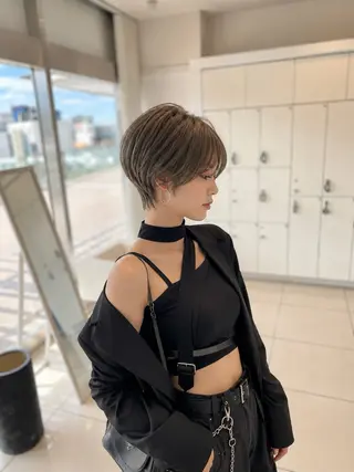 ショート カラー 金子 直樹のヘアスタイル