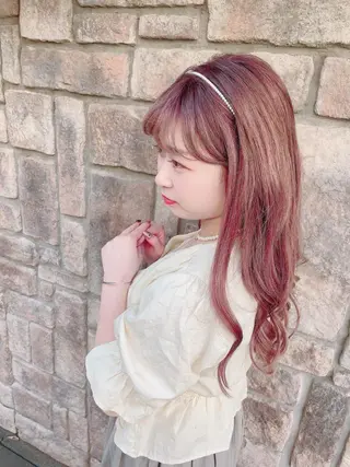 ロング Rosso獨協大学前 YUNAのヘアスタイル