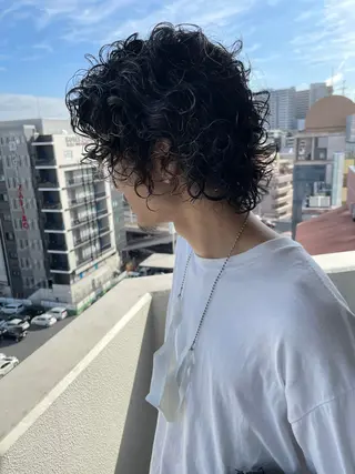 パーマ メンズ メンズ特化 パーマ/オザワのヘアスタイル