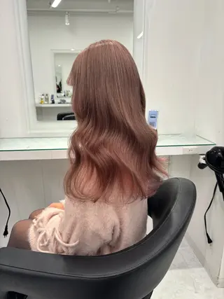 ロング カラー 💖ミルクティー💖 あかり💖のヘアスタイル