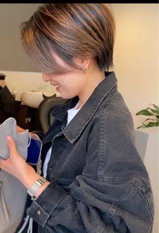 ショート 松本 ミワのヘアスタイル