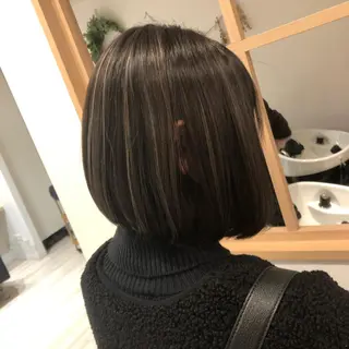 ショート カラー パーマ ヘアアレンジ 【ツヤ髪美容師】 ツダケイスケのヘアスタイル