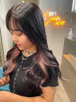 ロング カラー ナチュラル透明感🌱 小山美樹子のヘアスタイル