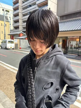 ショート haku所属・haku hair/ 宿谷直暉のヘアスタイル