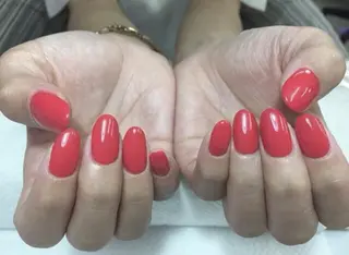 ネイル パラあり！フィルイン 美フォルムのネイルデザイン