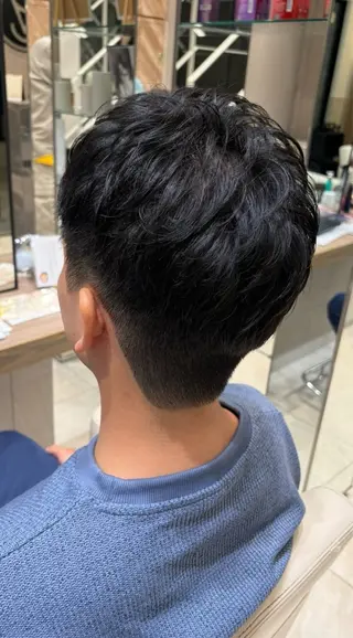 メンズ 長谷川 七海のヘアスタイル