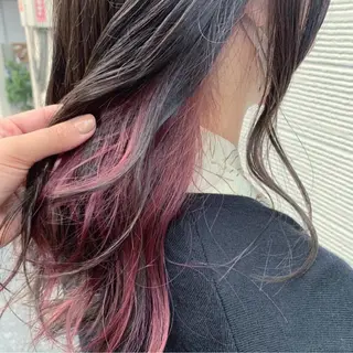 カラー ，comma momoka🪄のヘアスタイル