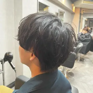 ショート パーマ メンズ 😈派手髪/ 地雷系 /　KALIN😈のヘアスタイル