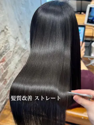 セミロング カラー パーマ 美髪ヘッドスパ🫧 西山紗奈江💆‍♀️のヘアスタイル