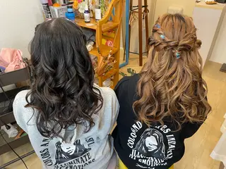 ヘアアレンジ HempBeauty 浅野アサミのヘアスタイル