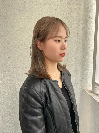 ショート 柔らかいカラー🎀 rinaのヘアスタイル