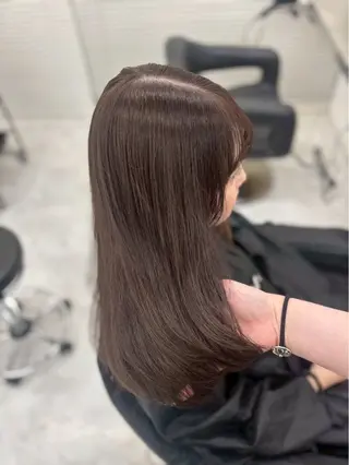 ロング カラー 上品モテヘア🩶 karen🩶のヘアスタイル