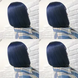 ショート カラー ヘアアレンジ TAKUMAブリーチ /切りっぱなし🪽のヘアスタイル