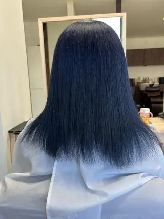 セミロング 猪瀬 尚希のヘアスタイル