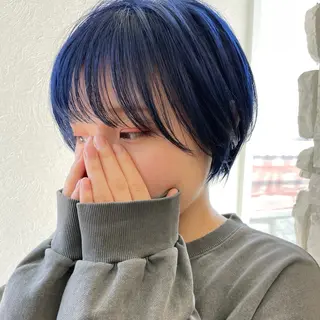 ショート カラー 🎗️mellow 神戸三宮 髪質改善のヘアスタイル
