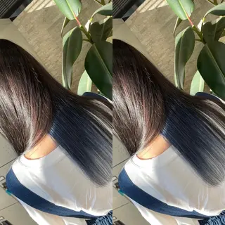 セミロング Y Uのヘアスタイル
