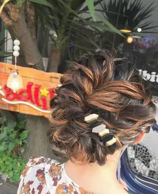 ヘアアレンジ 玉木 育実のヘアスタイル