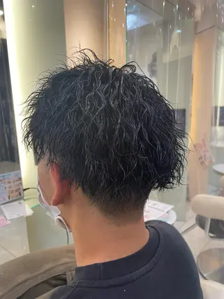 ショート パーマ メンズ リリー /Men's/パーマのヘアスタイル