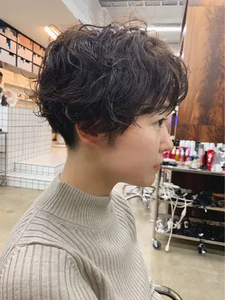 ショート パーマ 🌈前田 潤 /ショート/レイヤーのヘアスタイル