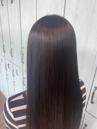 ロング 八木 輝のヘアスタイル