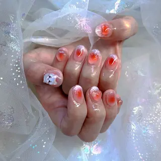 ネイル パーツ全部¥110 サロンミミのネイルデザイン