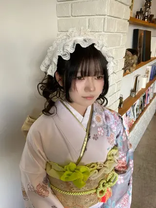 セミロング 関谷 のぞみのヘアスタイル