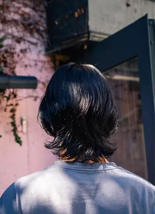 ミディアム カラー パーマ メンズ 🔗メンズサロン🔗 Kieのヘアスタイル