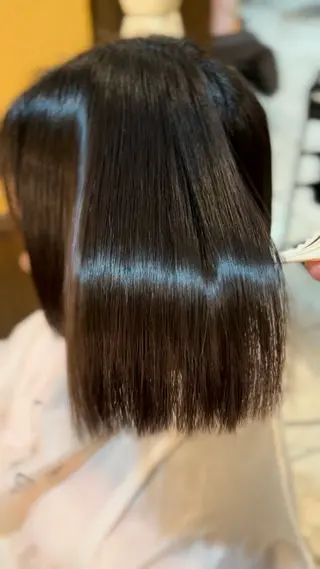 ショート 縮毛矯正/髪質改善 飯田公祐のヘアスタイル
