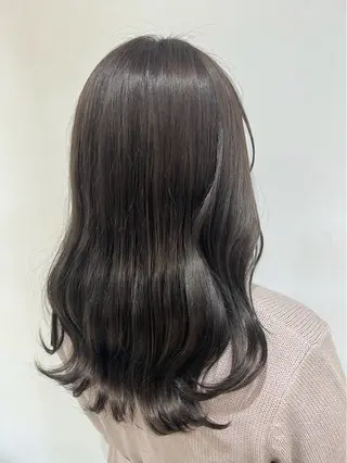 ロング カラー こちんだ ともかのヘアスタイル