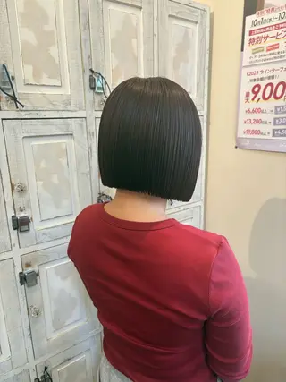 ショート ルプラボウ/中村潤菜 /ボブヘアのヘアスタイル