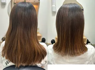 ミディアム TELAHAIR岡野 春奈のヘアスタイル