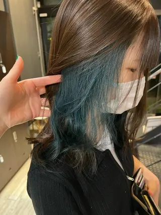 カラー ayumi / 郡山/暖色カラーのヘアスタイル