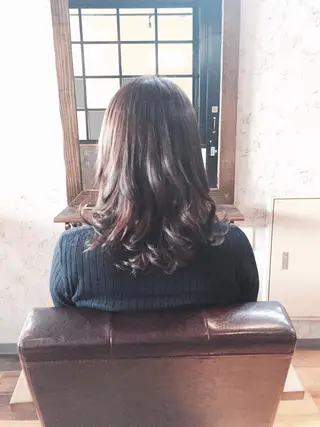 ミディアム カラー 渡邊 健一のヘアスタイル