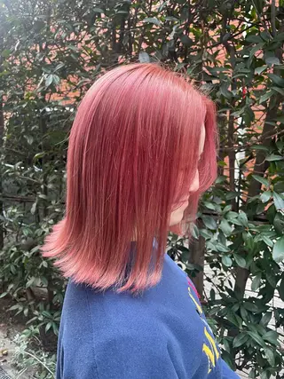 ミディアム ウルフカット/ハイト ーン🎀mizukiのヘアスタイル