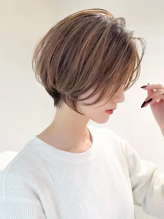 ショート ショート/ボブ/縮毛 三上達大のヘアスタイル