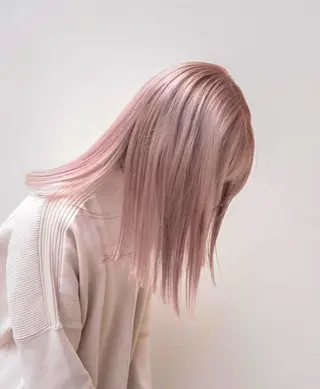 ミディアム カラー 【ALTLA 吹田】 ハイトーン MUUのヘアスタイル