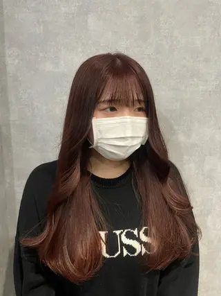 ロング 🌐NATSUMI 🌐【寒色カラー】のヘアスタイル