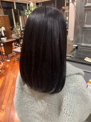 カラー 梅本 佳容子のヘアスタイル