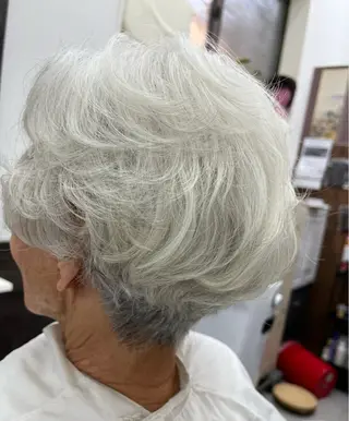 ショート パーマ CuTou シンカのヘアスタイル