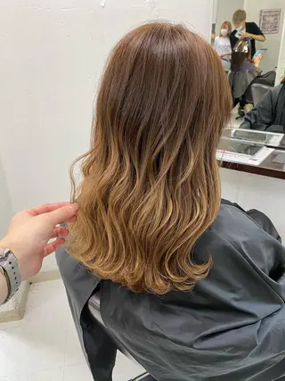 ミディアム カラー メンズ似合わせ職人 🌈SYUのヘアスタイル