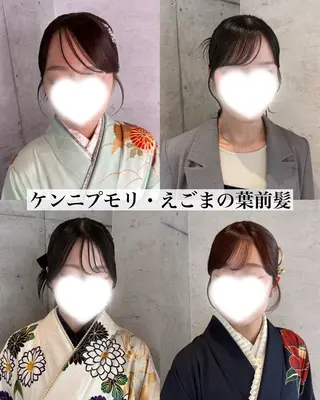 ヘアアレンジ 女性に人気♪ はやしほのかのヘアスタイル